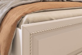 Белла Кровать 1.4 комфорт белый/джелато софт в Большеречье - bolshereche.katalogmebeli.com | фото 5