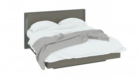 Двуспальная кровать «Наоми» (Белый глянец) в Большеречье - bolshereche.katalogmebeli.com | фото 5