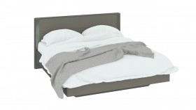 Двуспальная кровать «Наоми» (Фон серый, Джут) в Большеречье - bolshereche.katalogmebeli.com | фото 3