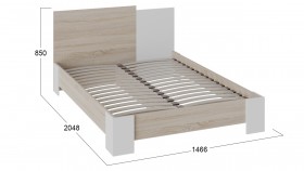 Кровать без ПМ «Сэнди» Тип 1 (без подъемного механизма) в Большеречье - bolshereche.katalogmebeli.com | фото 4