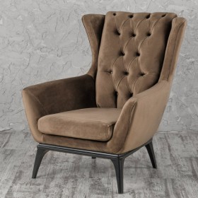 Кресло кожаное Лофт Аристократ (ширина 1070 мм) в Большеречье - bolshereche.katalogmebeli.com | фото 6