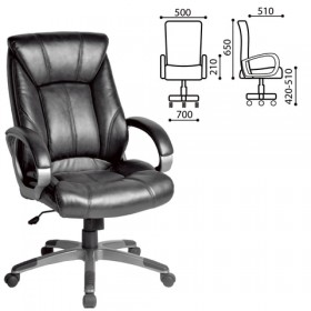 Кресло офисное BRABIX Maestro EX-506 (черный) в Большеречье - bolshereche.katalogmebeli.com | фото