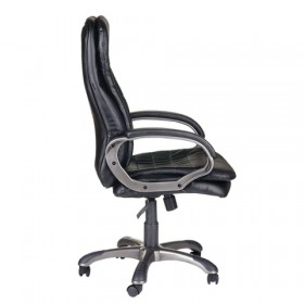 Кресло офисное BRABIX Omega EX-589 (черное) в Большеречье - bolshereche.katalogmebeli.com | фото 2