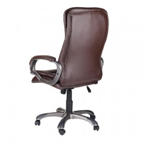 Кресло офисное BRABIX Omega EX-589 (коричневое) в Большеречье - bolshereche.katalogmebeli.com | фото 3
