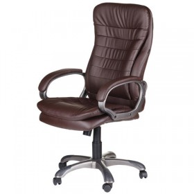 Кресло офисное BRABIX Omega EX-589 (коричневое) в Большеречье - bolshereche.katalogmebeli.com | фото 4