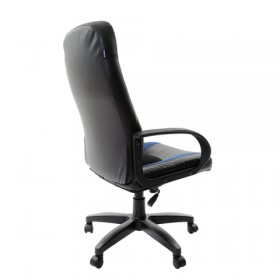 Кресло офисное BRABIX Strike EX-525 (сине-черный) в Большеречье - bolshereche.katalogmebeli.com | фото 3