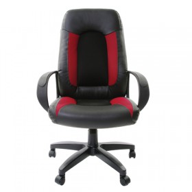 Кресло офисное BRABIX Strike EX-525 (черно-красный) в Большеречье - bolshereche.katalogmebeli.com | фото 2