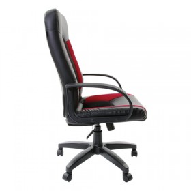 Кресло офисное BRABIX Strike EX-525 (черно-красный) в Большеречье - bolshereche.katalogmebeli.com | фото 4