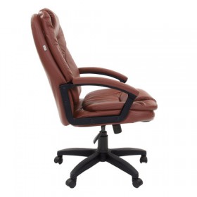 Кресло офисное BRABIX Trend EX-568 (коричневый) в Большеречье - bolshereche.katalogmebeli.com | фото 2