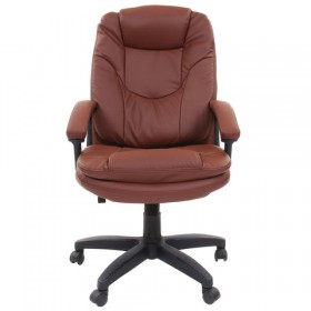 Кресло офисное BRABIX Trend EX-568 (коричневый) в Большеречье - bolshereche.katalogmebeli.com | фото 3