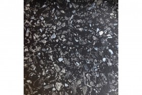 Кромка для столешницы с/к 3000*50мм (№ 21г черное серебро) в Большеречье - bolshereche.katalogmebeli.com | фото 1