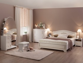 Белла Кровать 1.4 комфорт белый/джелато софт в Большеречье - bolshereche.katalogmebeli.com | фото 4
