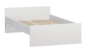 Кровать двухспальная Орион 1600мм белый в Большеречье - bolshereche.katalogmebeli.com | фото