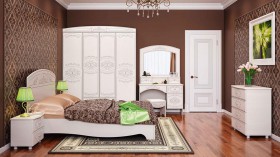 Кровать "Каролина" 1200 (с настилом) в Большеречье - bolshereche.katalogmebeli.com | фото 8