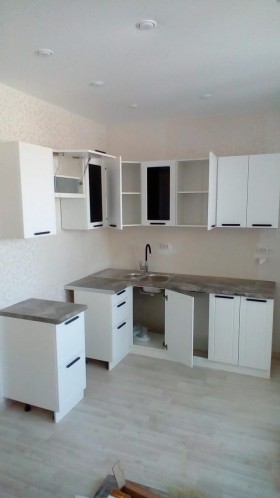 Модульная кухня Монс 1,8 м (Индиго) в Большеречье - bolshereche.katalogmebeli.com | фото 4