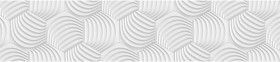Кухонный фартук КМ 474 Плитка объемная ромб в Большеречье - bolshereche.katalogmebeli.com | фото