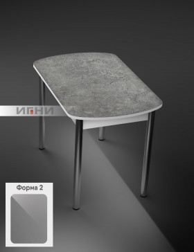 Кухонный стол 1100*700/400 ф 2 Пластик, урбан серый в Большеречье - bolshereche.katalogmebeli.com | фото 1