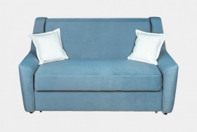 Мини-диван "Криспи" с 2-мя подушками в Большеречье - bolshereche.katalogmebeli.com | фото