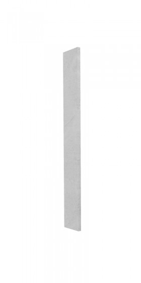 Панель торцевая (для шкафа верхнего торцевого высокого) ВПТ 400 Лофт (Штукатурка белая) в Большеречье - bolshereche.katalogmebeli.com | фото