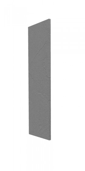 Панель торцевая (для шкафа верхнего высокого) ВП Лофт (Штукатурка серая) в Большеречье - bolshereche.katalogmebeli.com | фото