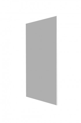 Панель торцевая СТ 400 Ройс (для шкафа торцевого нижнего) Белый софт в Большеречье - bolshereche.katalogmebeli.com | фото