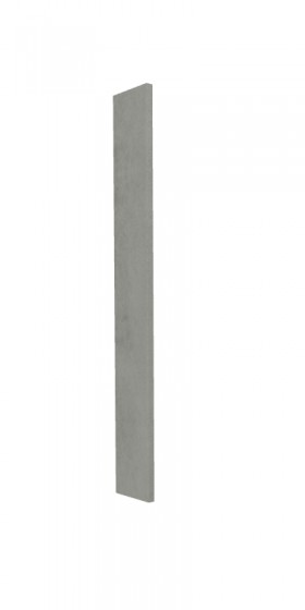 Панель торцевая ВПТ 400 Лофт (для шкафа торцевого верхнего) Бетон светлый в Большеречье - bolshereche.katalogmebeli.com | фото