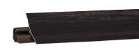 Плинтус LB-23, L=3000мм, черная сосна в Большеречье - bolshereche.katalogmebeli.com | фото
