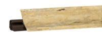 Плинтус LB-23, L=3000мм, травертин римский в Большеречье - bolshereche.katalogmebeli.com | фото 1