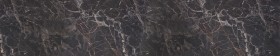 Столешница (3050*600*40(38)) 1UМрамор марквина черный1ГП СП 3093/1ГЛЯНЕЦ в Большеречье - bolshereche.katalogmebeli.com | фото 2