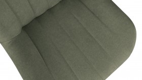 Стул «Марвел» К1С Исп. 2 Черный муар/Микровелюр Jercy Deep Green в Большеречье - bolshereche.katalogmebeli.com | фото 3