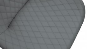 Стул «Оливер» К3 Белый/Кожзам Polo Graphite в Большеречье - bolshereche.katalogmebeli.com | фото 3