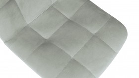Стул «Райс» К3 Белый/Велюр Confetti Silver в Большеречье - bolshereche.katalogmebeli.com | фото 3