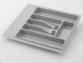 Вкладыш для кухонных принадлежностей, белый, Volpato 400 мм в Большеречье - bolshereche.katalogmebeli.com | фото
