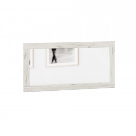 Техно ЛД.678090.000 Зеркало (Дуб Крафт белый) в Большеречье - bolshereche.katalogmebeli.com | фото